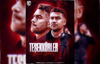 Gaziantep FK’dan Burak Yılmaz’a teşekkür