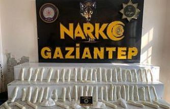 Gaziantep’te 10 kilo metamfetamin ele geçirildi: 1 şahıs tutuklandı