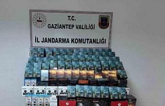 Gaziantep’te 1 milyon TL değerinde kaçak malzeme ele geçirildi: 1 gözaltı