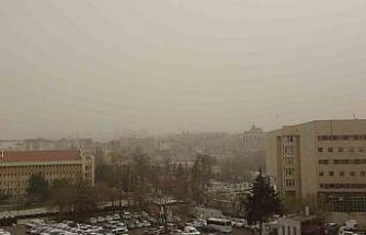 Gaziantep’te toz taşınımı etkili oldu