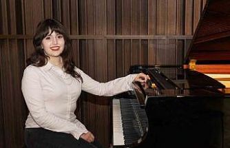 Genç piyanistin ’üstün’ başarısı