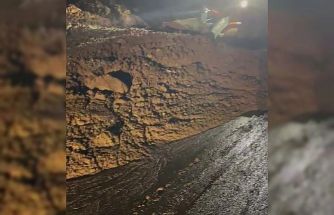 Gercüş’te heyelan: Kapanan köy yolları ekiplerin yoğun mesaisiyle açıldı