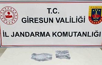 Giresun’daki operasyonlarda 4 şüpheli hakkında adli işlem başlatıldı