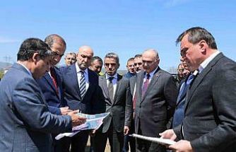 Gümrük Müdürlüğü proje sahası bakanlık heyetiyle incelendi