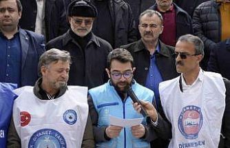 Gümüşhane’de Mescid-i Aksa için basın açıklaması