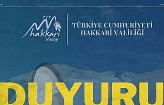 Hakkari-Van kara yolu gece kapalı olacak