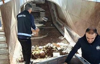 Hakkari’de tarihi geçmiş gıdalar imha edildi