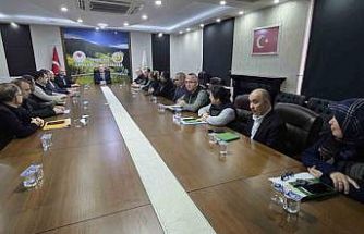 Halil Oflu yönetim kadrosuyla ilk toplantısını gerçekleştirdi