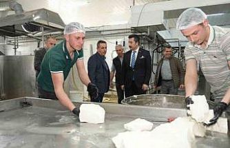 Her gün 3,5 ton sütten 12 çeşit peynir üretiyorlar