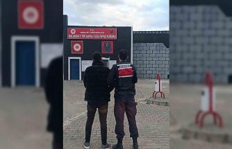 Hırsızlık suçundan aranan şahsı jandarma yakaladı