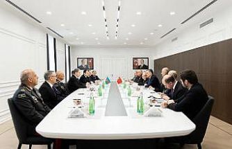 İçişleri Bakanı Çiftçi, Azerbaycanlı mevkidaşı Eyvazov ile bir araya geldi