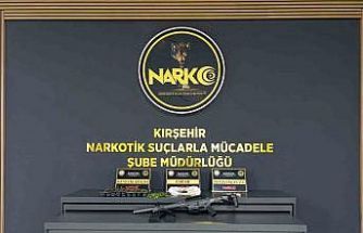 İkamete operasyon: Uyuşturucu ve silah ele geçirildi
