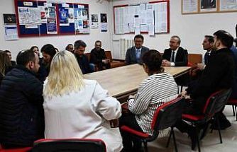 İl Milli Eğitim Müdürü Aydın, öğretmenlerle bir araya geldi