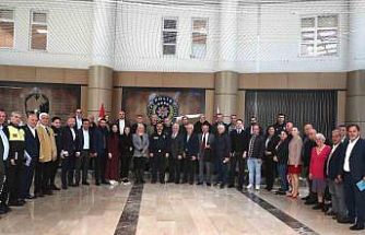 İlkadım muhtarlarıyla güvenlik toplantısı