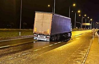 İpsala’da tır, otomobil ve kamyonet ile çarpıştı: 1 yaralı