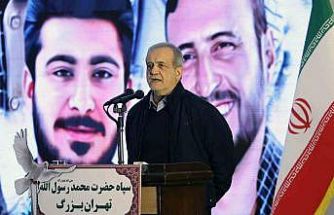 İran Cumhurbaşkanı Pezeşkiyan: "Deniz ablukasındaki kışkırtıcı ve yasadışı eylemler, ateşkes mutabakatının açık bir ihlali ve BM Şartı’na aykırıdır"