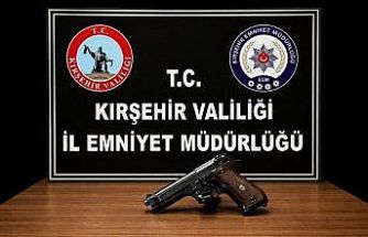 İş yerinden havaya ateş eden şüpheli yakalandı