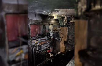 İş yerinin mutfağında çıkan yangın büyümeden kontrol altına alındı