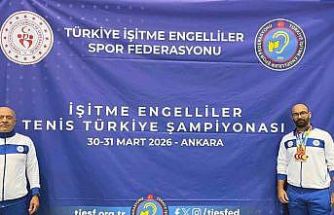 İşitme Engelliler Tenis Turnuvası’nda Muğla’ya 3 madalya