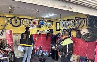 İskenderun’da motosiklet hırsızlığına yönelik denetim