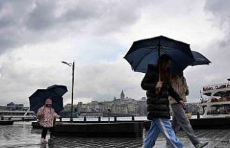 İstanbul’da yağmur sonrası manzara havadan görüntülendi