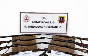 Jandarma’dan ruhsatsız silah operasyonu