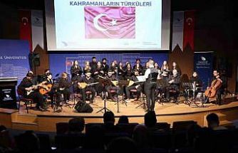 Kahramanlık türküleri yankılandı