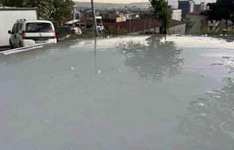 Kahramanmaraş’ta kısa süreli dolu etkili oldu