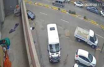 Karaca Giresun’un Görele ilçesinde şehir merkezine indi: iki araca çarptı, gözden kayboldu