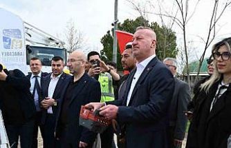 Karacabey’de hamam ve sauna kompleksinin temelleri atıldı