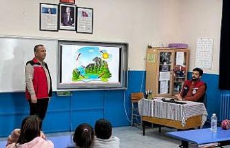 Karacasu’da öğrencilere su verimliliğinin önemi anlatıldı