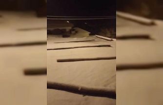 Karakoçan’da kar yağışı etkili oldu