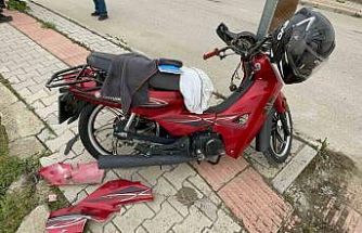 Karaman’da motosiklet kazası: 1 yaralı
