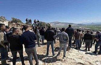 Karamanlı’da vatandaşlar mermer ocağına karşı ayaklandı