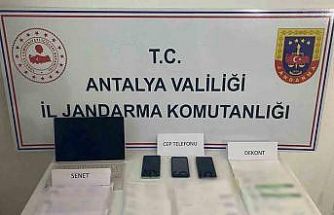 Kaş’ta tefecilik operasyonu: 4 şüpheliye adli işlem