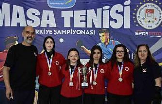 Kastamonu Üniversitesi Ünilig Masa Tenisi Şampiyonası’nda Türkiye ikincisi oldu