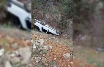 Kastamonu’da otomobil takla attı: 1 yaralı