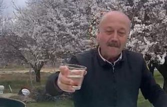 Kayısı bahçelerinde "zemzemli" ilaçlama