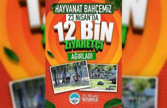 Kayseri’de hayvanat bahçesini 23 Nisan’da 12 bin kişi ziyaret etti
