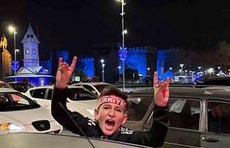 Kayseri’de milli sevinç