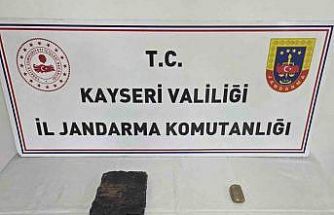 Kayseri’de tarihi eser operasyonu