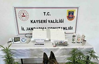 Kayseri’de uyuşturucu operasyonu