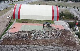 Kayseri’ye yeni kapalı tenis kortları yapılıyor