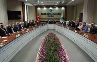 KBÜ heyeti Kırşehir Ahi Evran Üniversitesi ile iş birliğini değerlendirdi