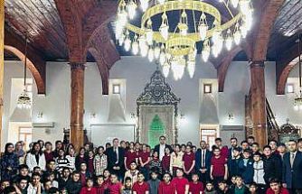 Kemah’ta değerler eğitimi camide gerçekleştirildi