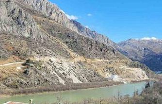 Kemaliye’de yol çalışması sonrası köylülerden asfalt talebi