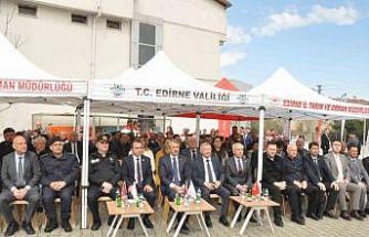 Keşan’da çiftçiye yüzde 75 bakanlık destekli hibrit ayçiçeği tohumu dağıtıldı