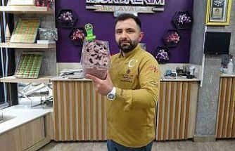 Kilis’in ’horoz karası’ üzümü dondurmaya dönüştü