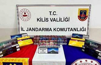 Kilis’te kaçak sigara ve elektronik sigara yakalandı