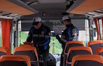 Kırklareli’de okul servislerine yönelik denetim